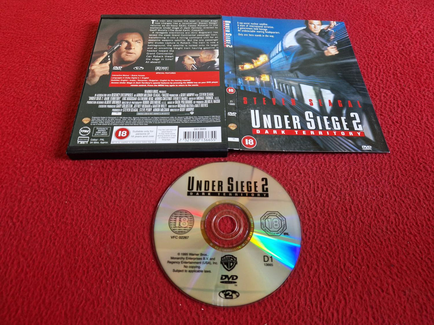 UNDER SIEGE 2 [ SNAPCASE ] DVD