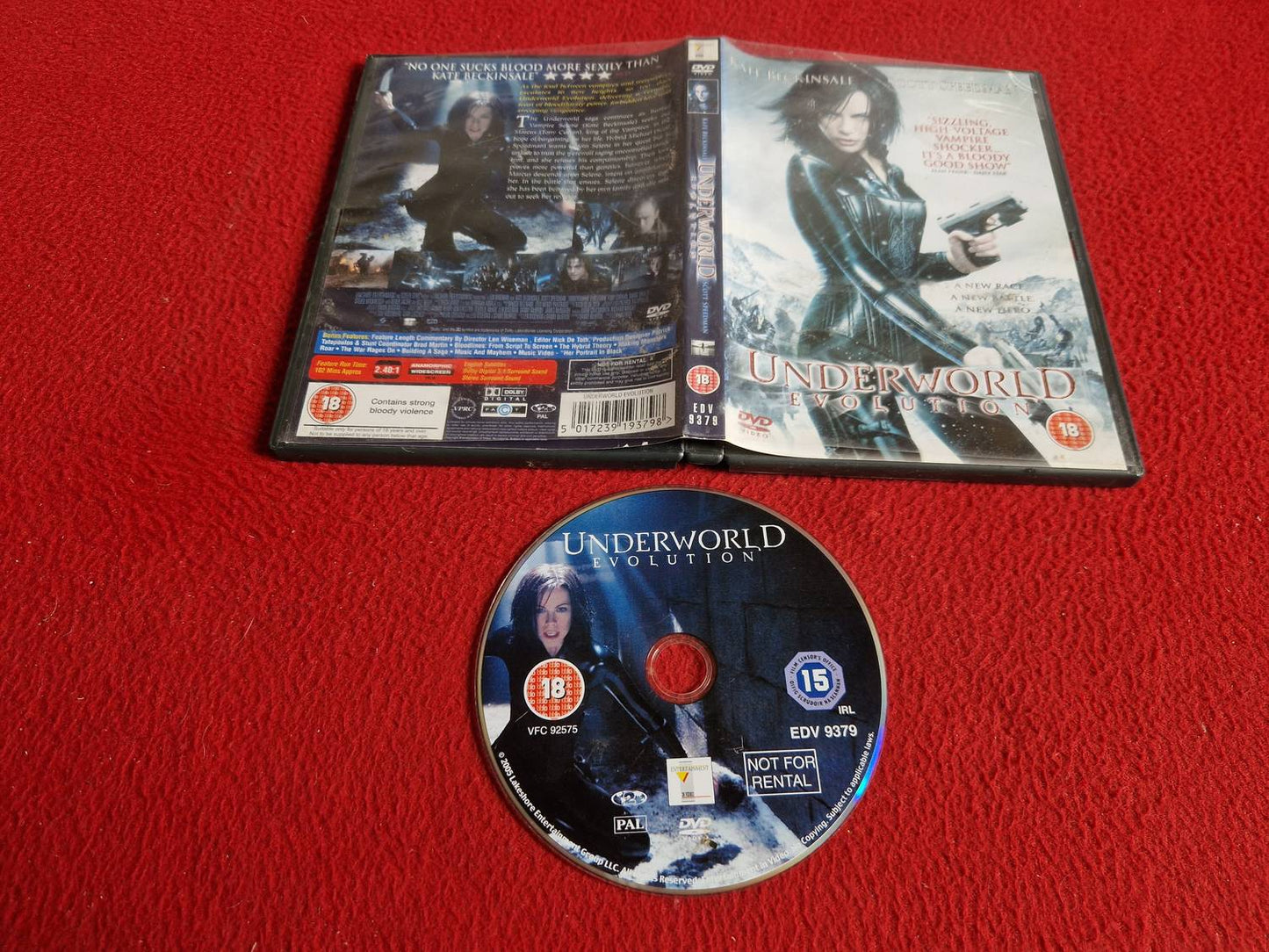 UNDERWORLD EVOLUTION DVD