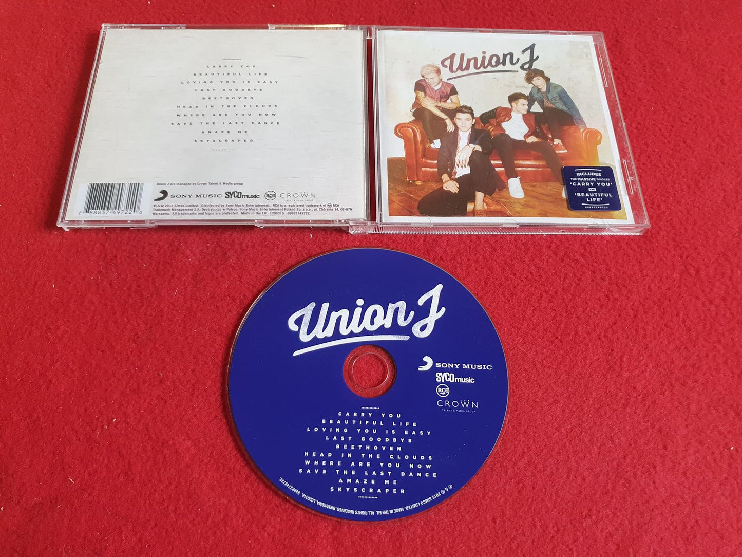 UNION J - UNION J till CD