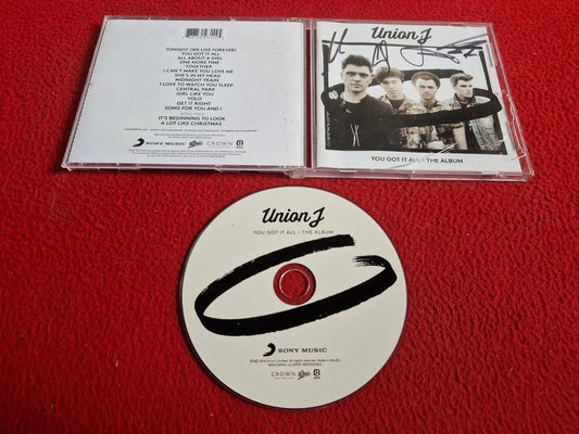 UNION J YOU GOT IT ALL THE ALBUM CD