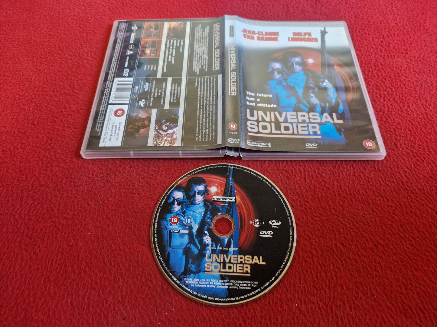 UNIVERSAL SOLDIER [ VAN DAMME ] DVD