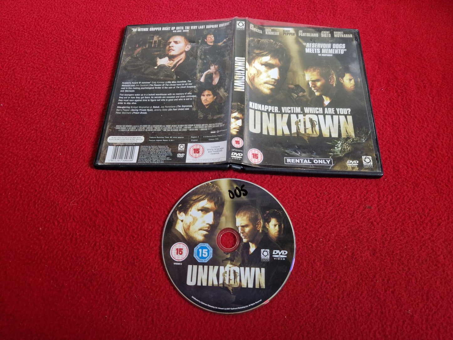 UNKNOWN DVD
