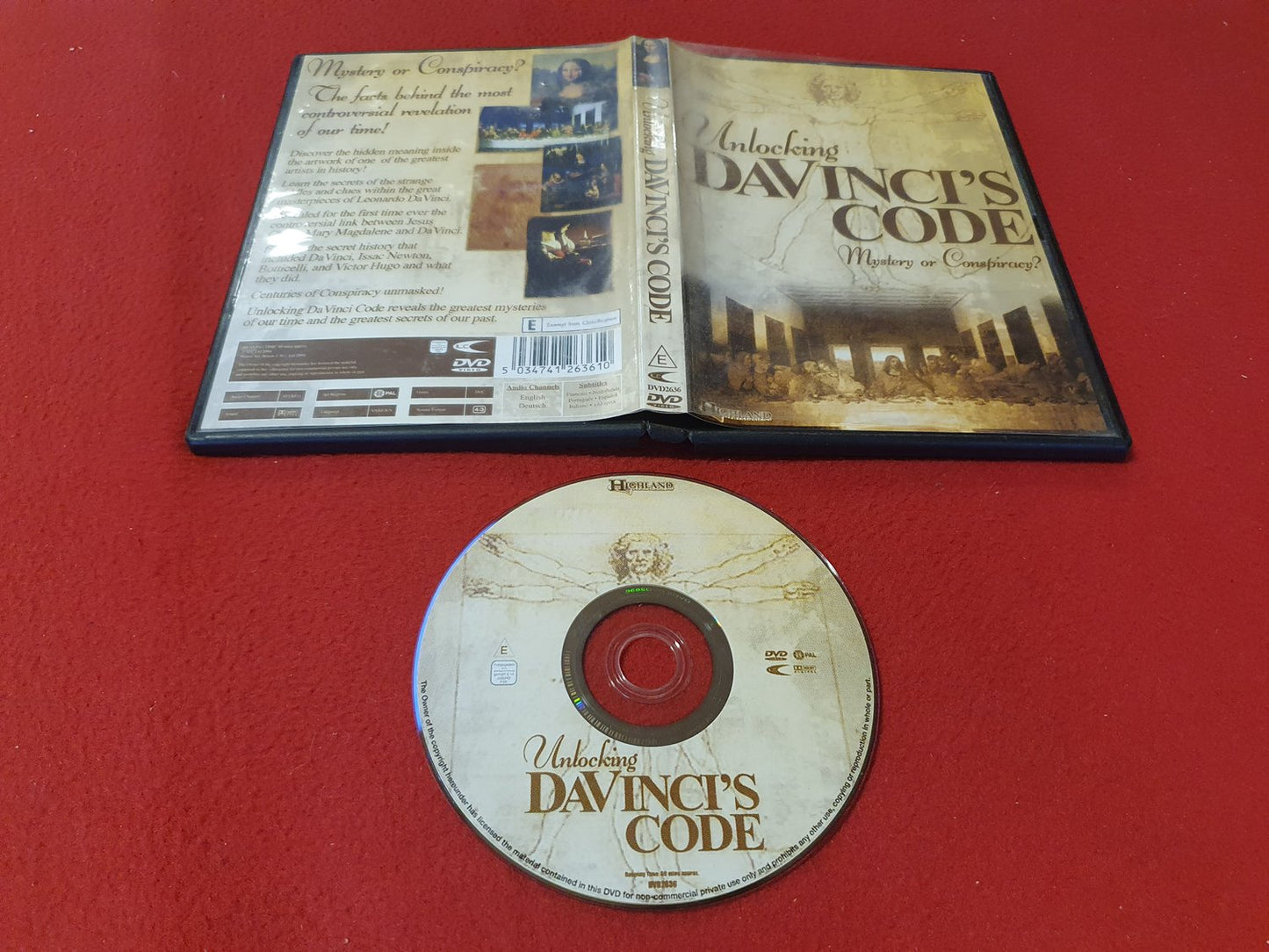 UNLOCKING DA VINCIS CODE till DVD