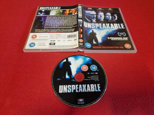 UNSPEAKABLE till DVD