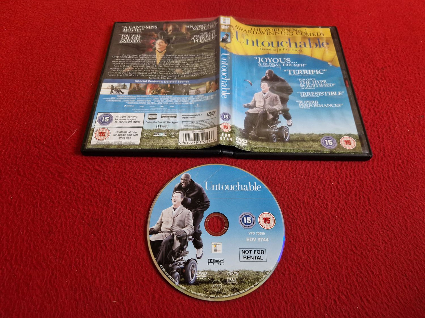 UNTOUCHABLE DVD