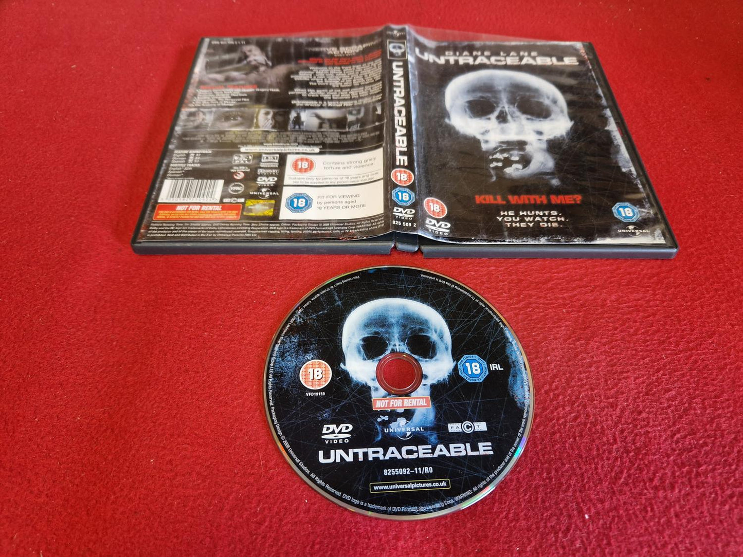 UNTRACEABLE till DVD