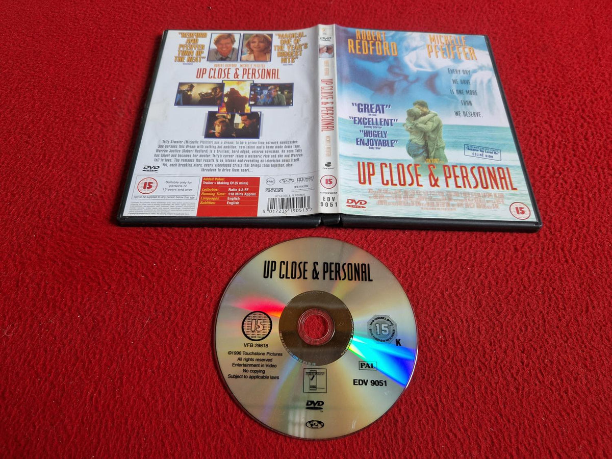 UP CLOSE & PERSONAL DVD