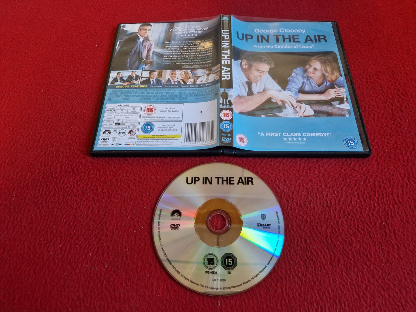 UP IN THE AIR DVD