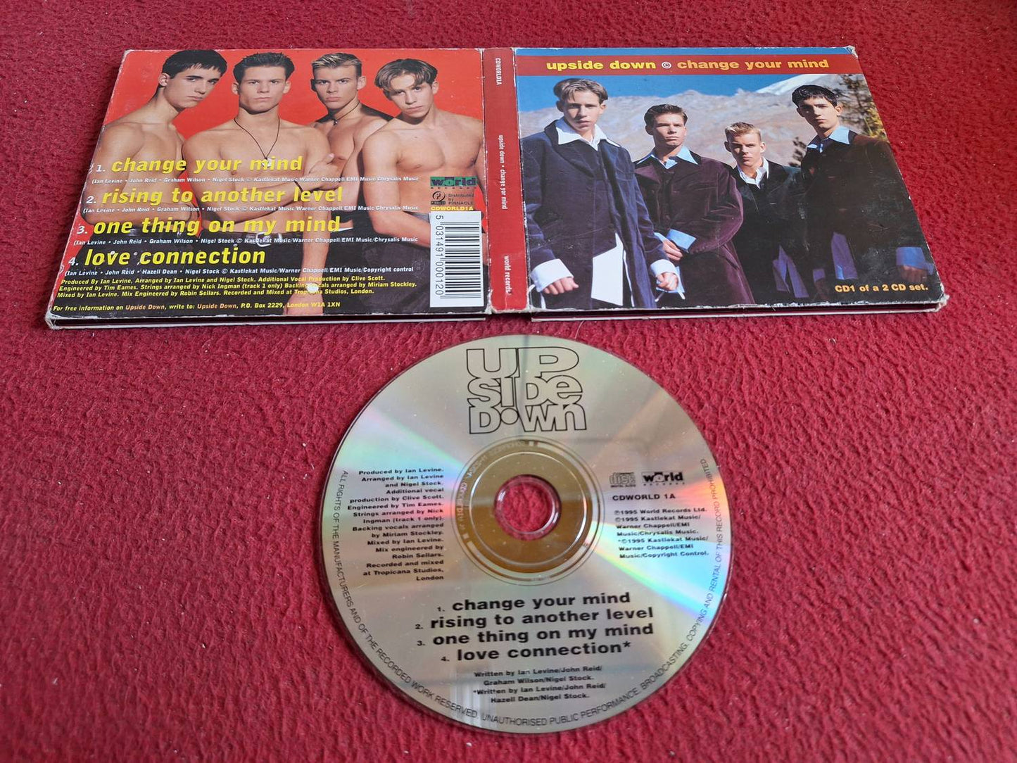 UPSIDE DOWN CHANGE YOUR MIND CD
