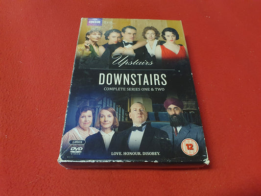 UPSTAIRS AND DOWNSTAIRS SERIES 1 & 2 BOX till DVD