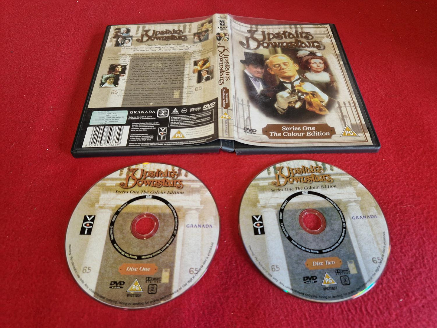UPSTAIRS DOWNSTAIRS SERIES 1 THE COLOUR EDITION till DVD
