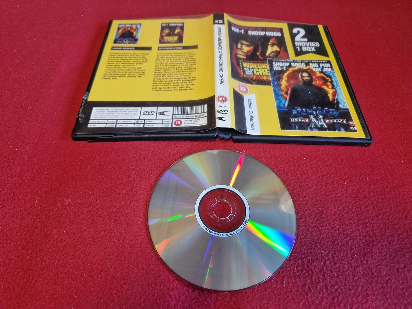 URBAN MENACE & WRECKING CREW till DVD