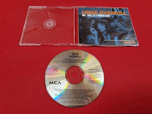 URGE OVERKILL GIRL, YOU'LL BE A WOMAN [ FROM PULP FICTION ] SOON SINGEL till CD