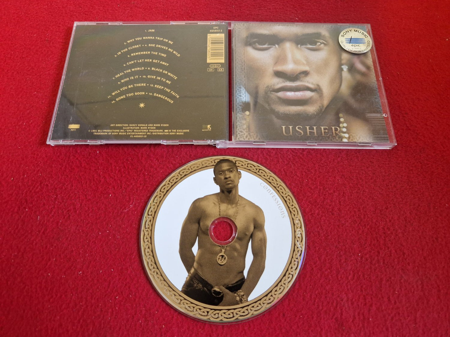 USHER CONFESSIONS till CD