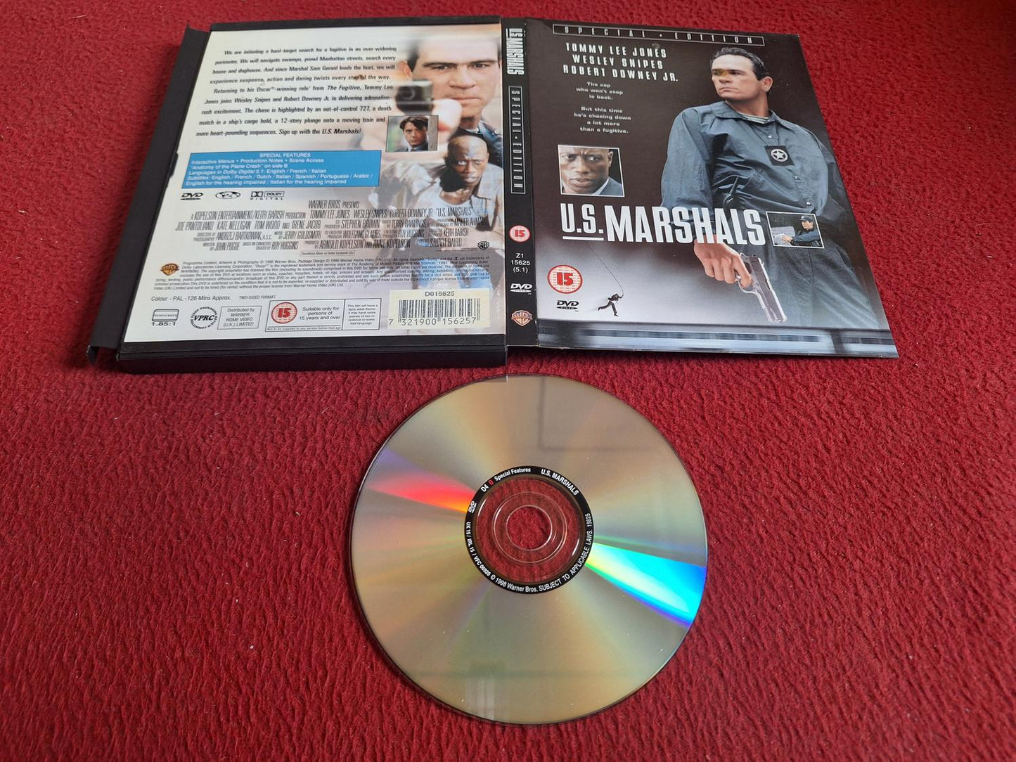 U.S. MARSHALS [ SNAPCASE ] DVD