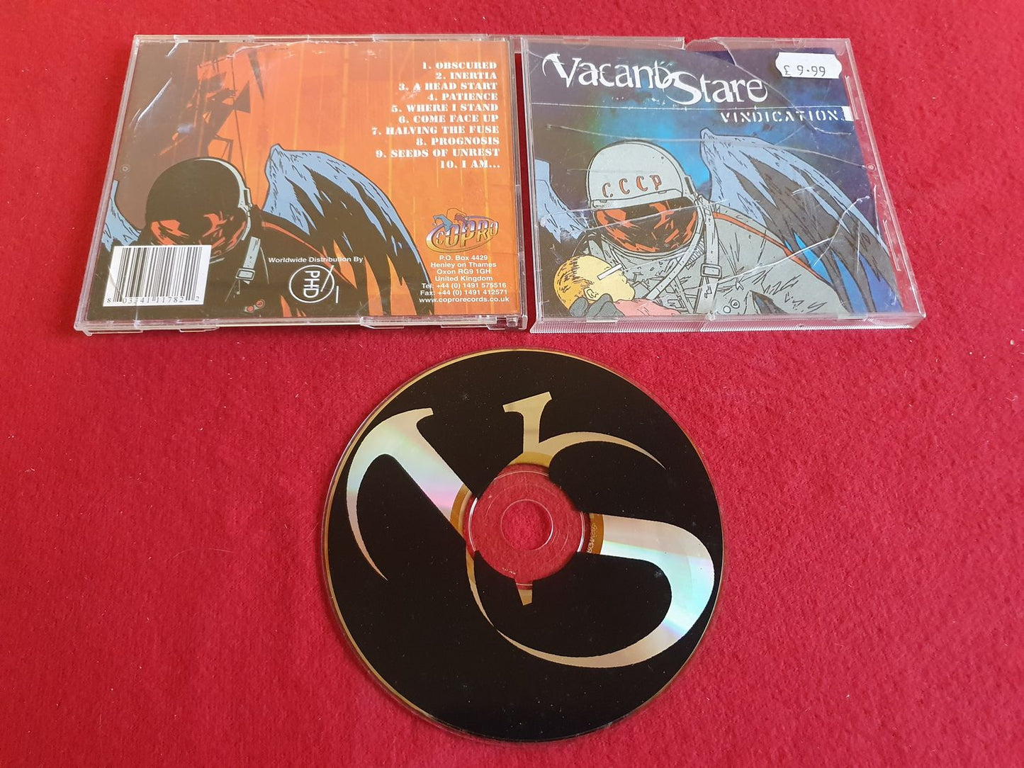 VACANT STARE VINDICATION till CD