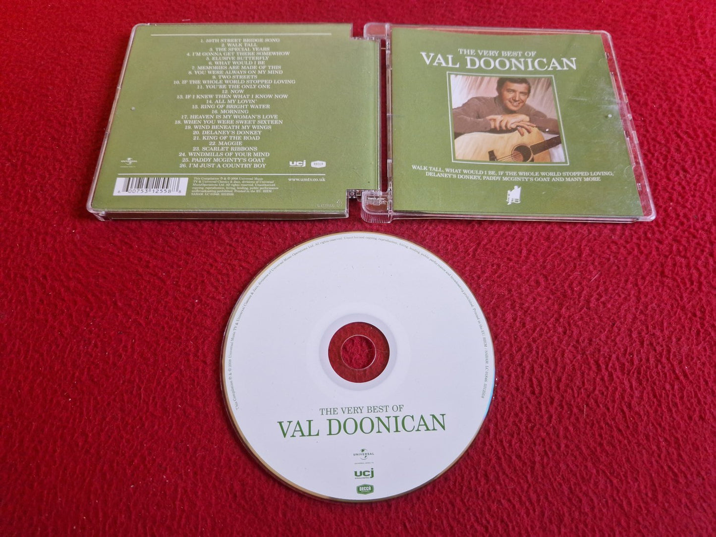 VAL DOONICAN THE VERY BEST OF CD