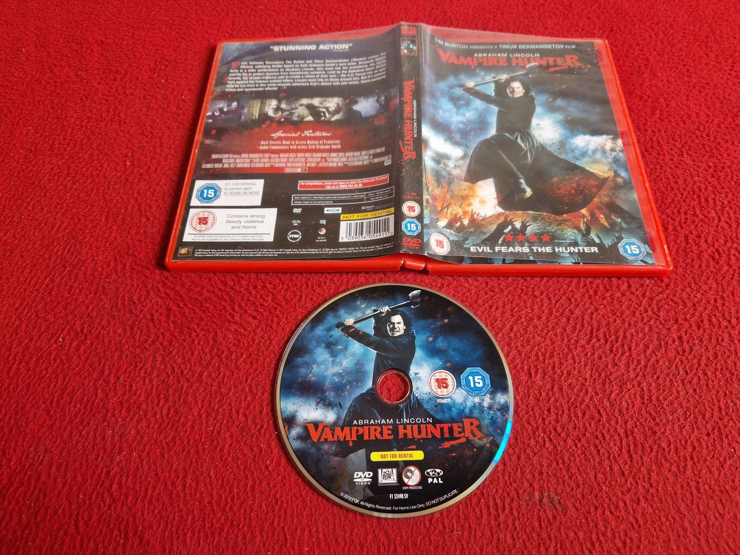 VAMPIRE HUNTER DVD