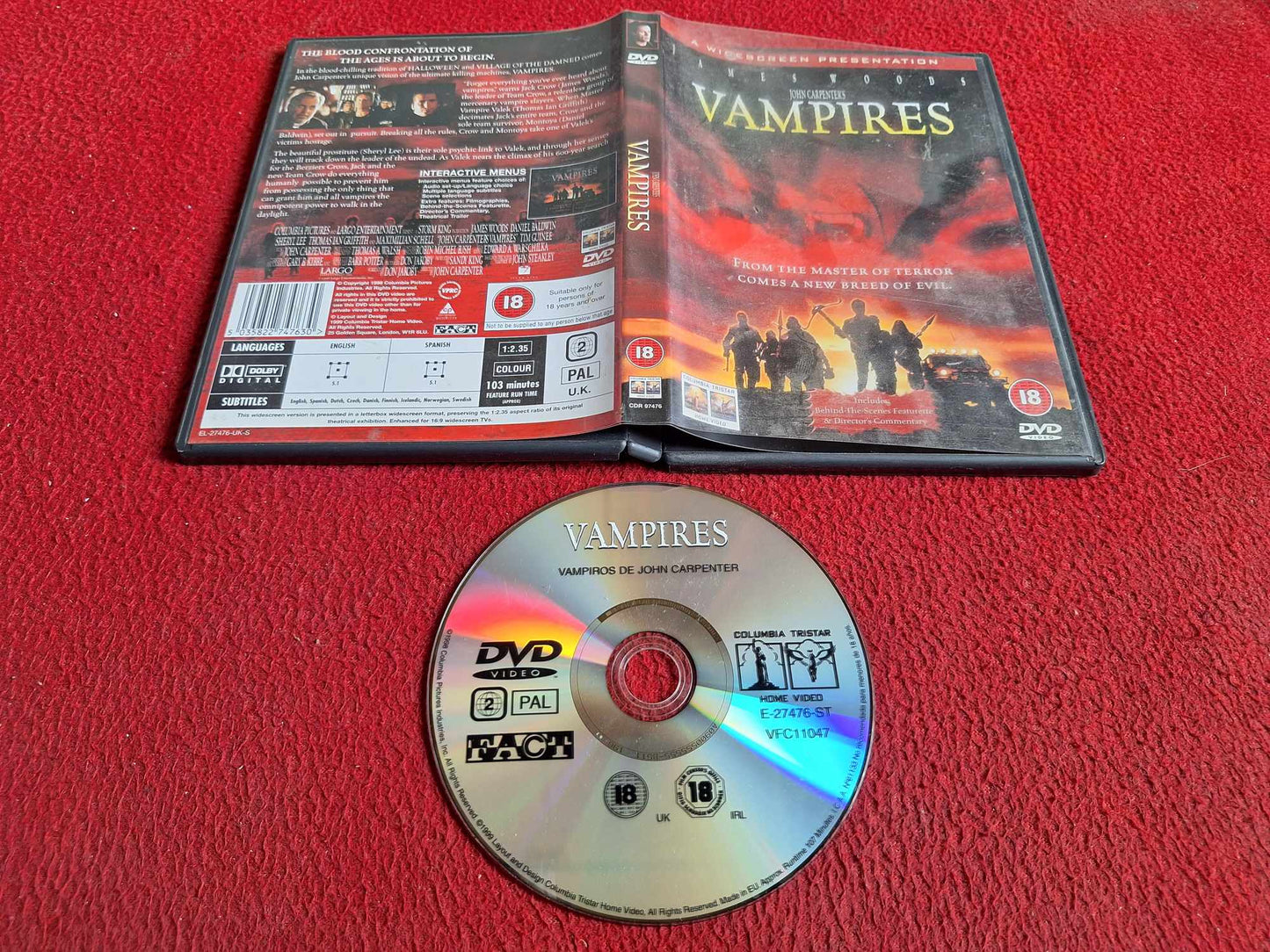 VAMPIRES DVD