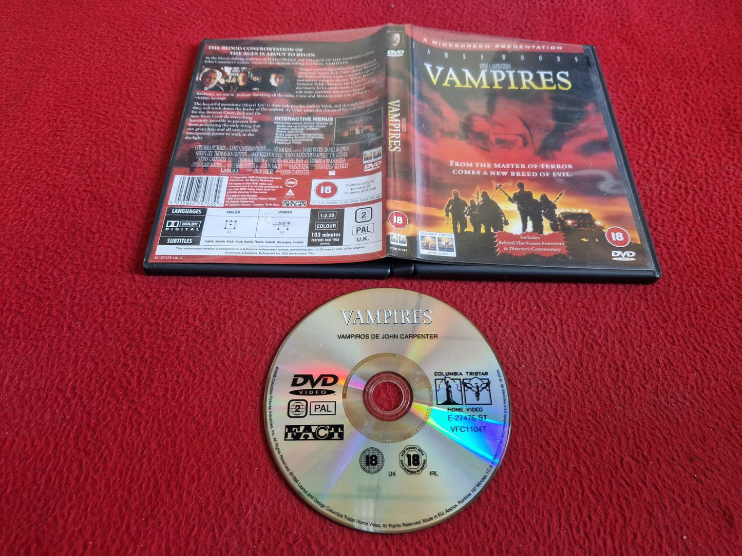 VAMPIRES DVD