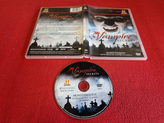VAMPIRE SECRETS MONSTERQUEST till DVD
