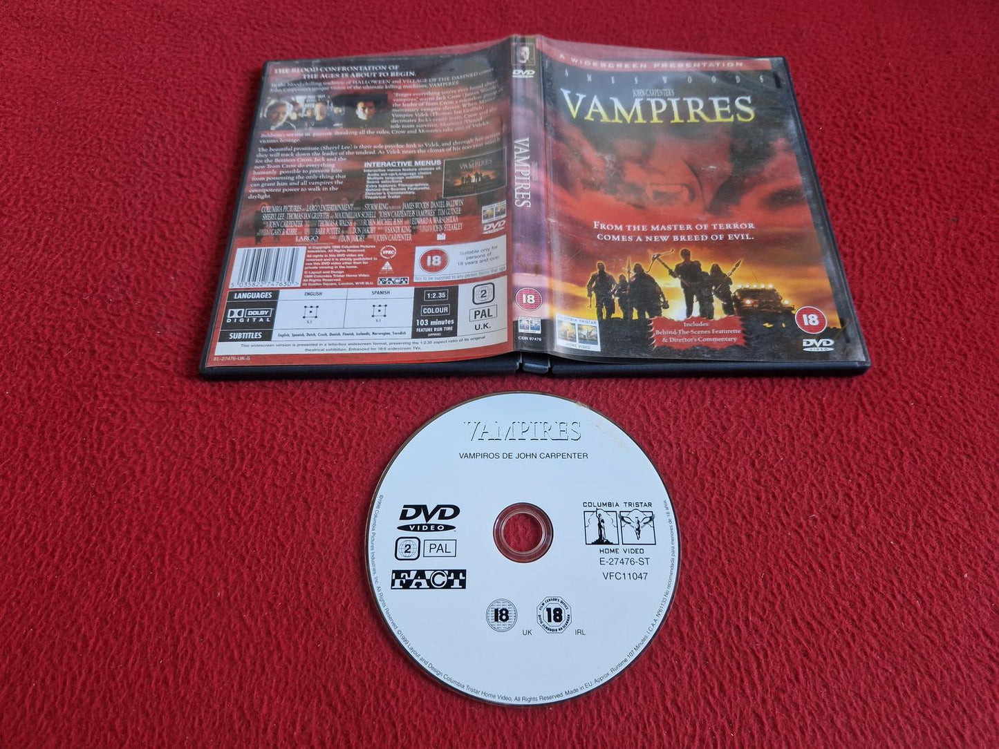 VAMPIRES [ SVENSK TEXT ] DVD
