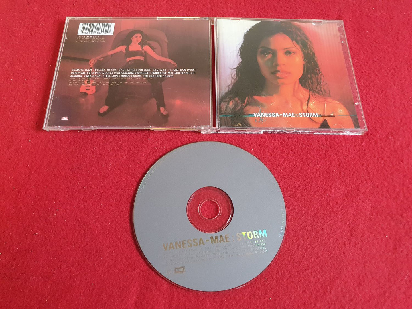 VANESSA-MAE STORM till CD