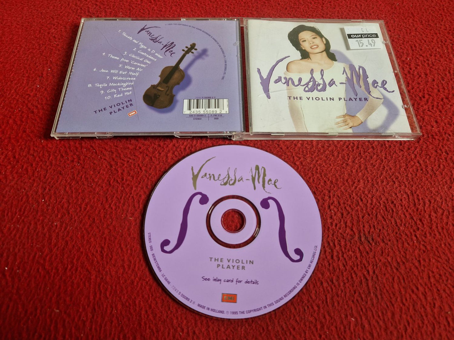 VANESSA-MAE THE VIOLIN PLAYER CD