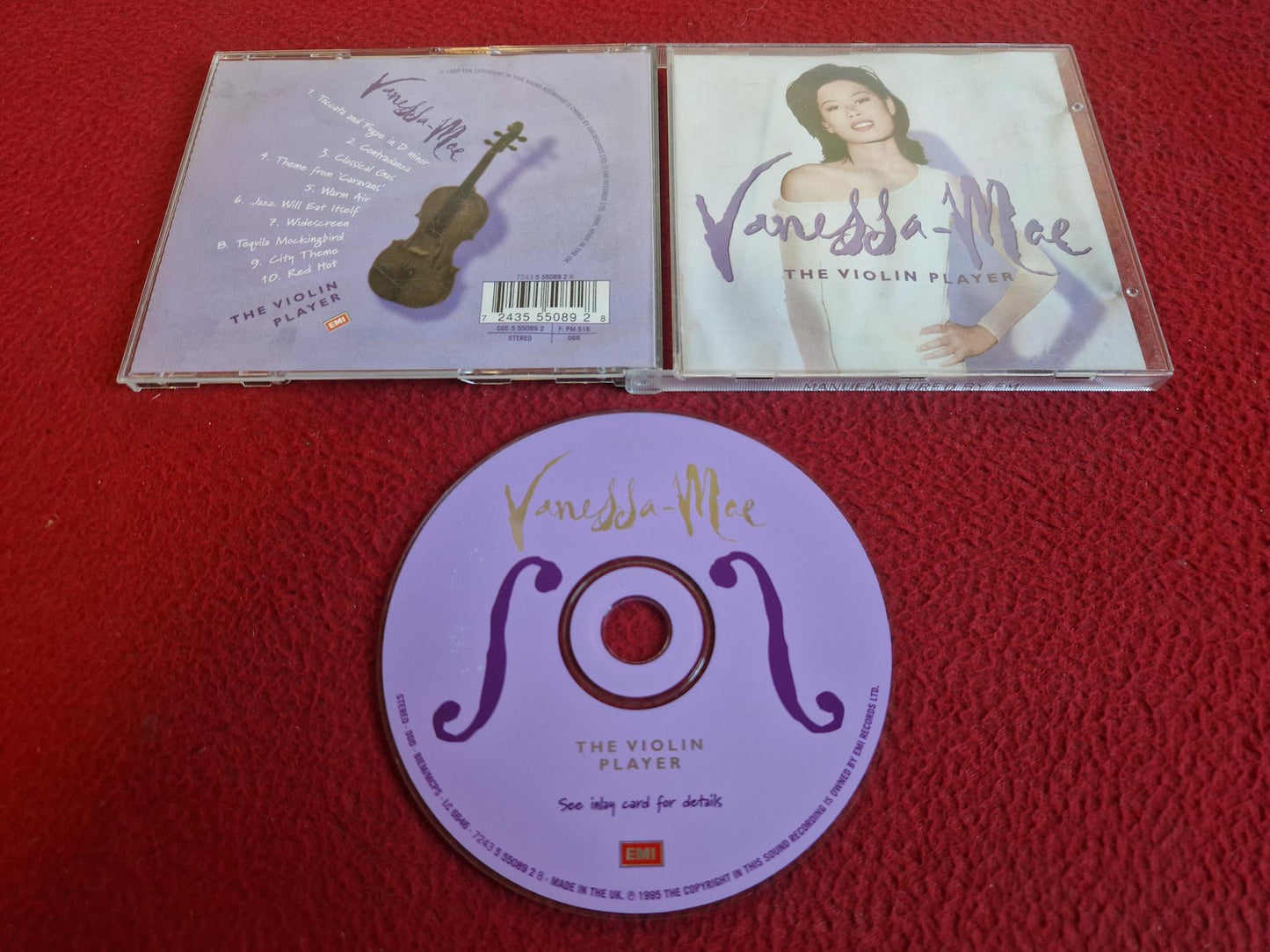 VANESSA-MAE THE VIOLIN PLAYER CD