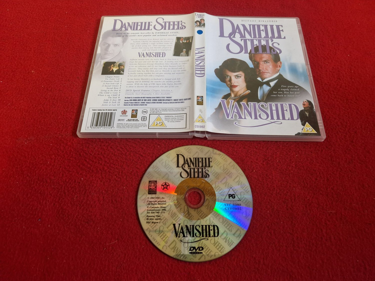 VANISHED DVD
