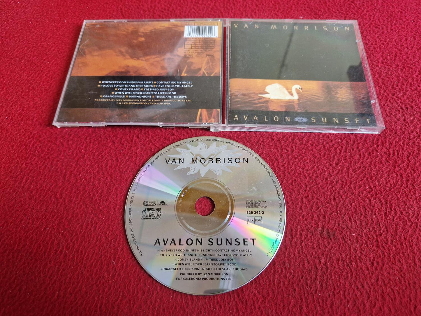 VAN MORRISON AVALON SUNSET CD