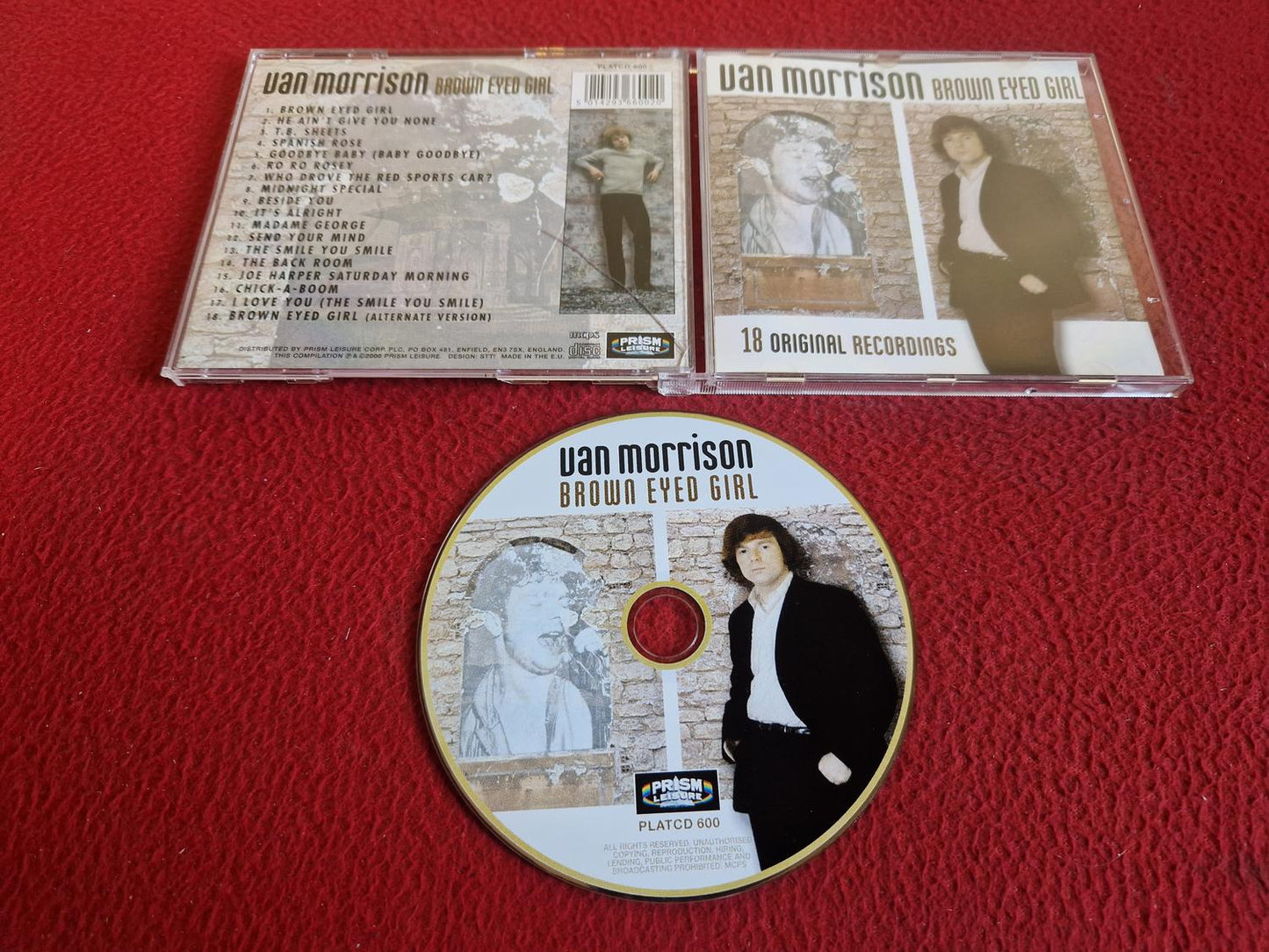 VAN MORRISON BROWN EYED GIRL CD
