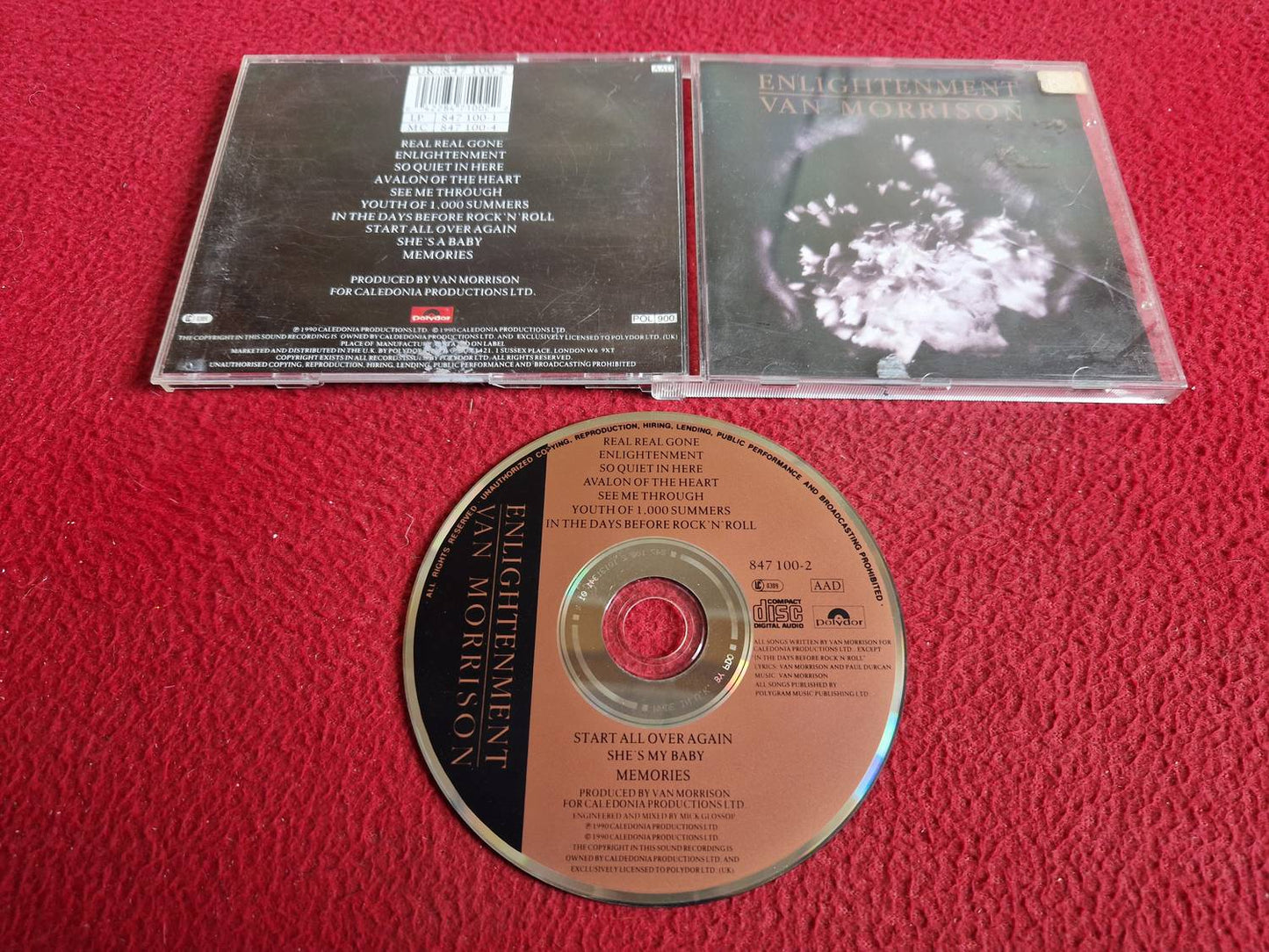 VAN MORRISON ENLIGHTENMENT CD