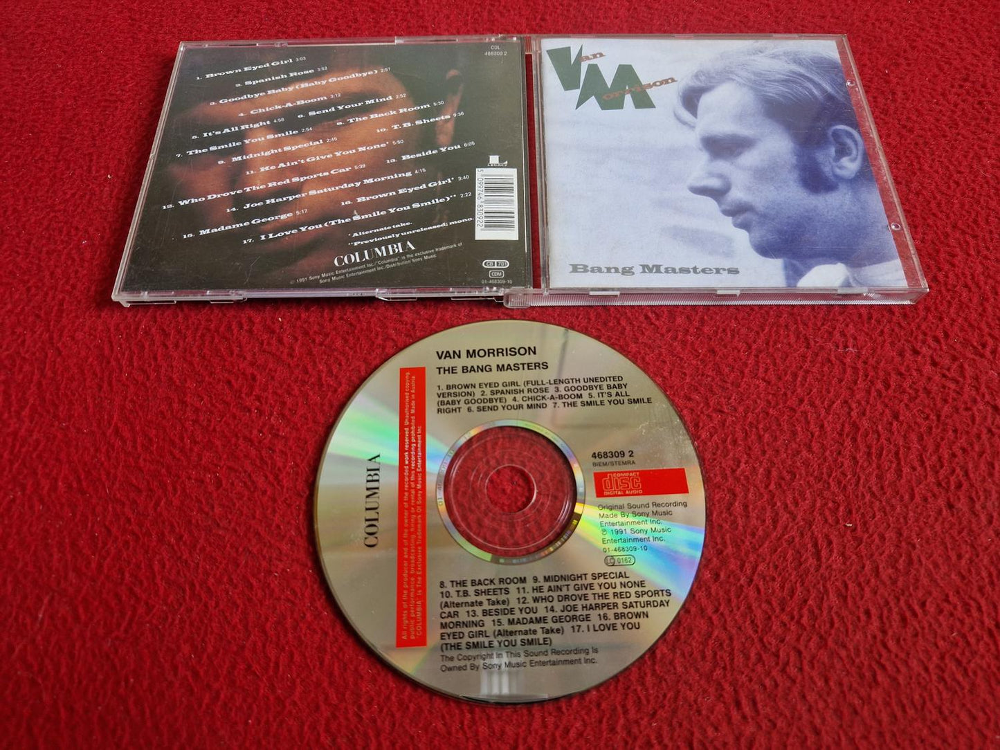 VAN MORRISON THE BANG MASTERS CD
