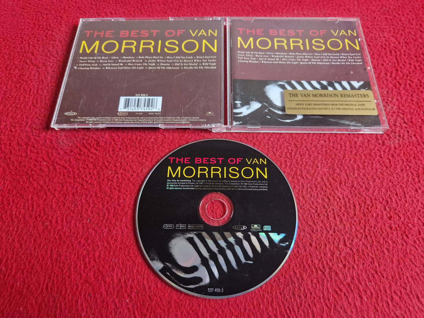 VAN MORRISON THE BEST OF CD