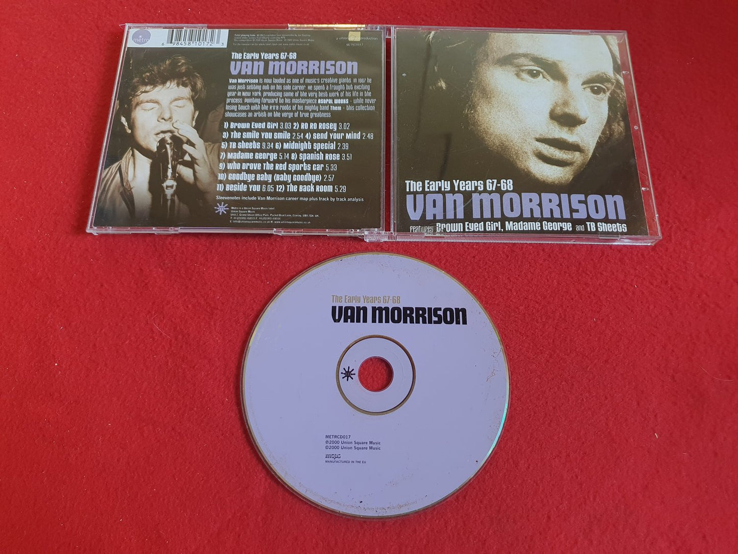 VAN MORRISON THE EARLY YEARS 67-68 till CD