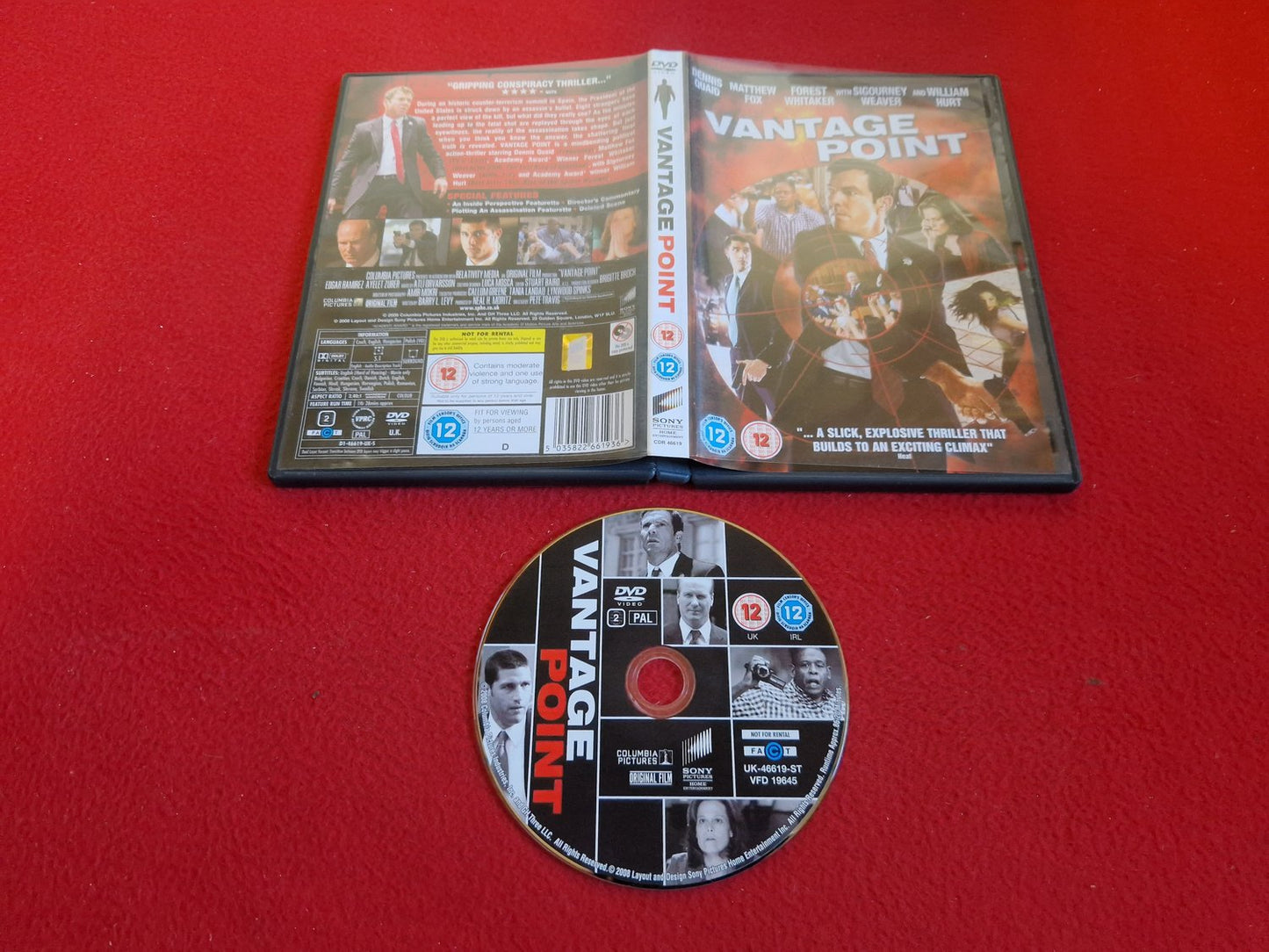 VANTAGE POINT DVD