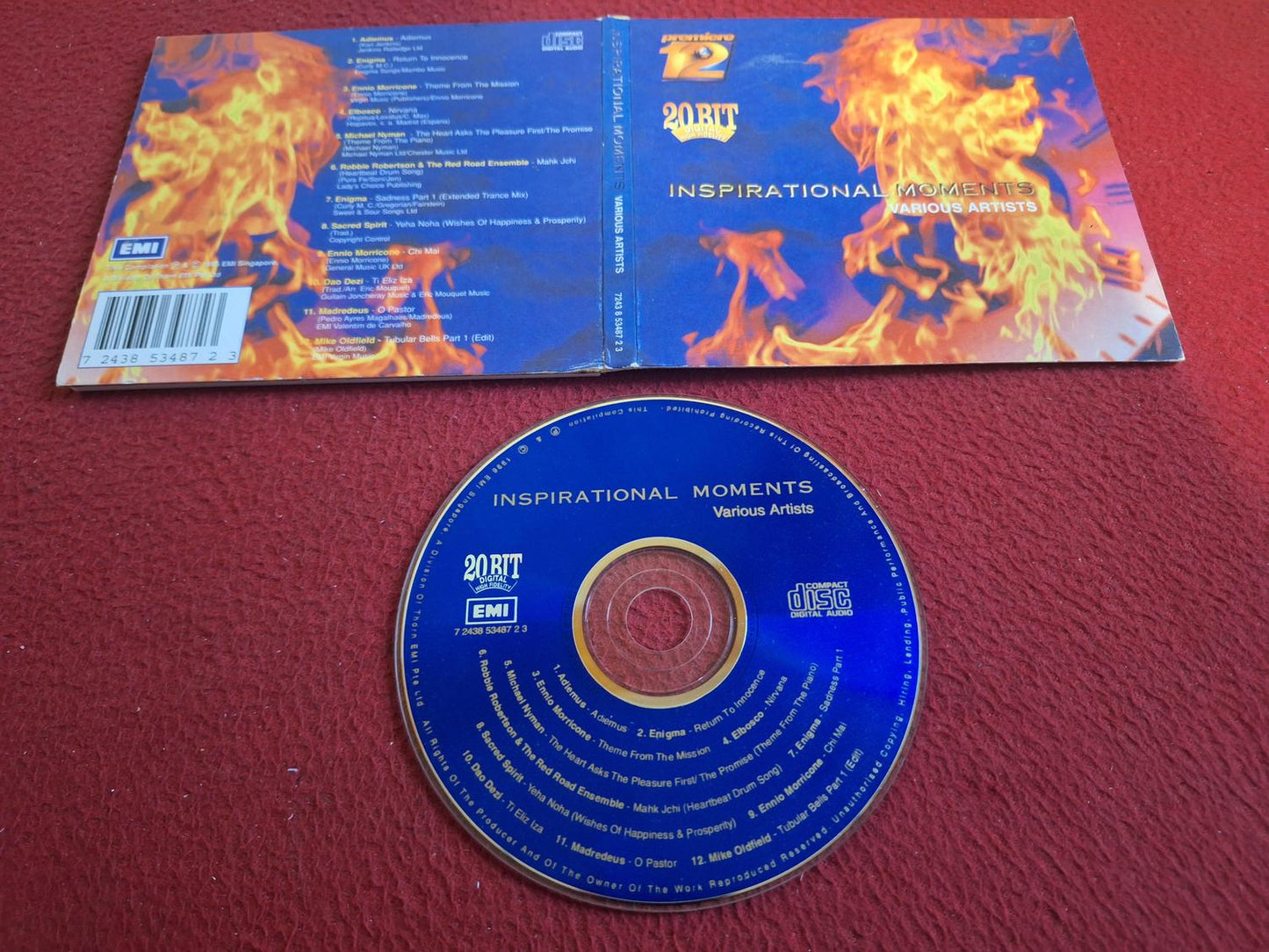VARIOUS ARTISTS INSPIRATIONAL MOMENTS CD