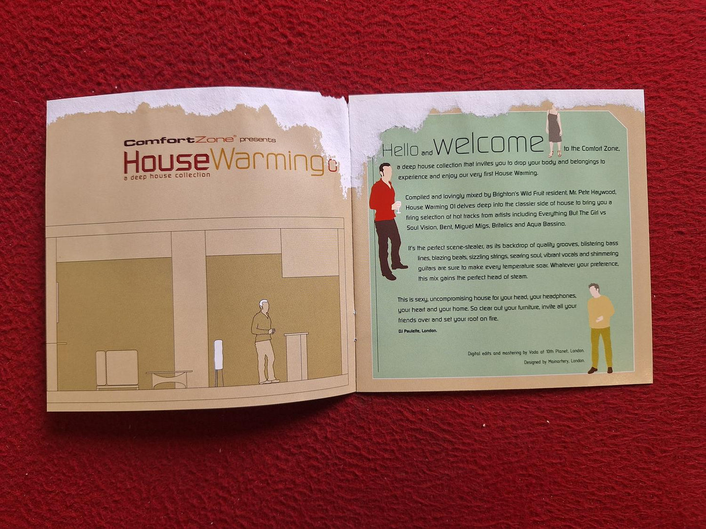 VARIOUS HOUSE WARMING A DEEP HOUSE COLLECTION [ VATTENSKADAD SE BILD ] CD