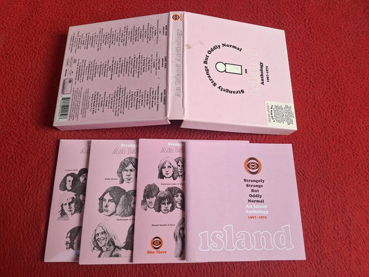VARIOUS STRANGELY STRANGE BUT ODDLY NORMAL AN ISLAND ANTHOLOGY 1967 - 1972 3 CD