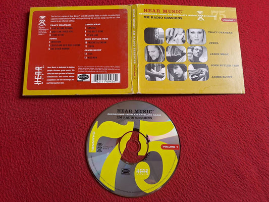 VARIOUS - TRACY CHAPMAN / JASON MRAZ mfl HEAR MUSIC XM RACIO SESSIONS VOL 1 CD