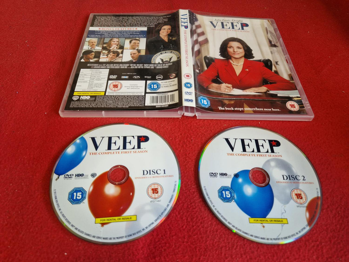 VEEP THE COMPLETE SEASON 1 till DVD