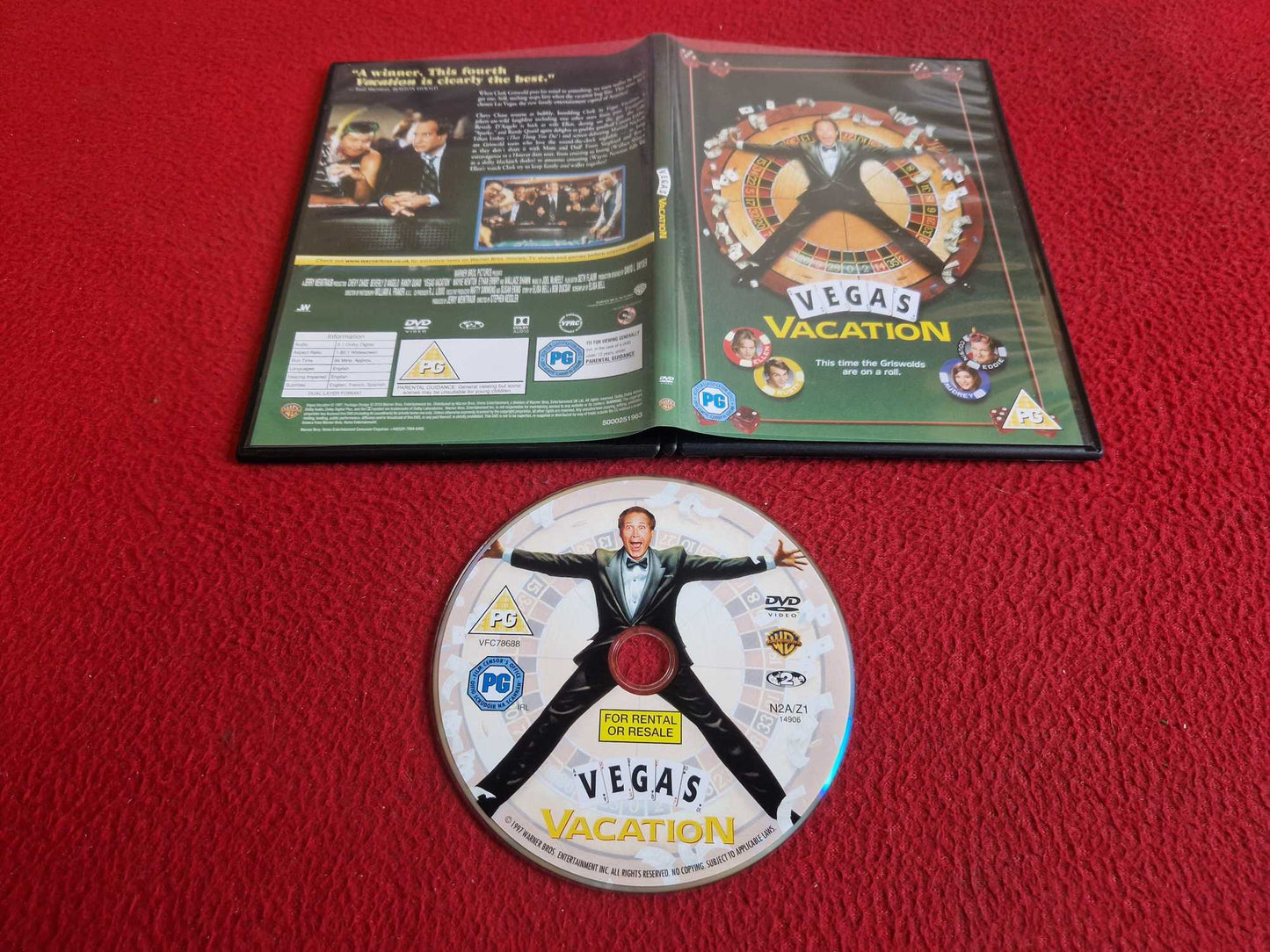 VEGAS VACATION DVD