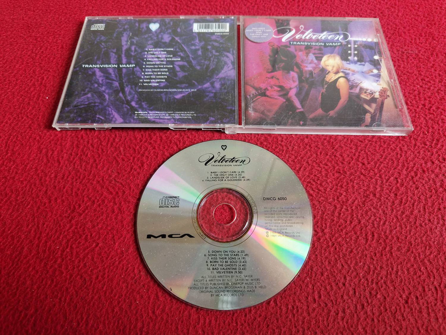 VELVETEEN TRANSVISION VAMP CD