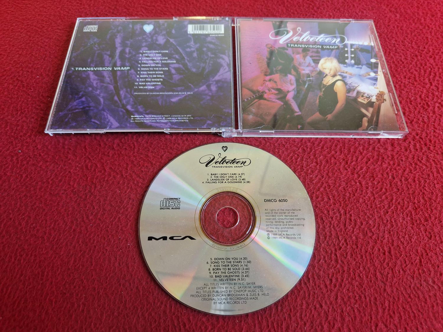 VELVETEEN TRANSVISION VAMP CD