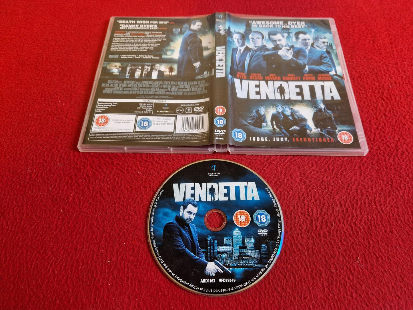 VENDETTA DVD