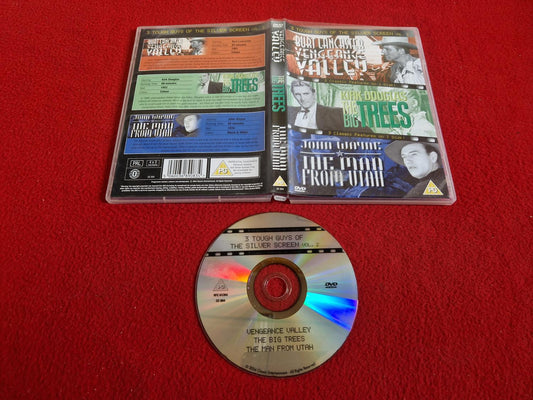 VENGEANCE VALLEY / THE BIG TREES / THE MAN FROM UTAH till DVD