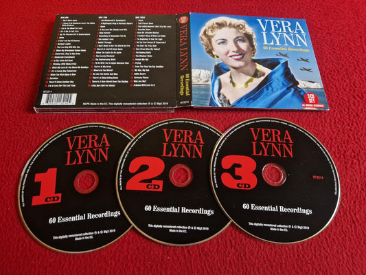 VERA LYNN 60 ESSENTIAL RECORDINGS CD BOX