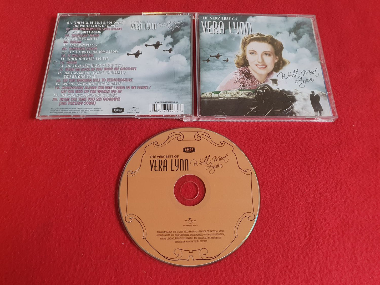 VERA LYNN WE'LL MEET AGAIN THE VERY BEST OF till CD