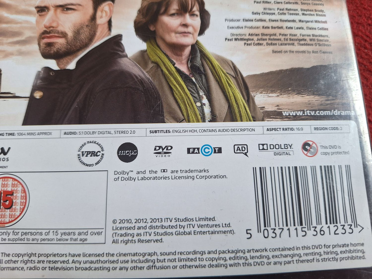 VERA SERIES 1 - 3 BOX DVD
